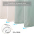 Uphome Fabric Abstract Shower Curtain Modern Aesthetic Art Minimalist Shower Curtain Set with Hooks Cute Morandi Colorful Bath Curtain with Geometric Pattern Heavy Weighted,72x72