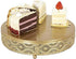 URANMOLE Cake Stand Round Metal Cake Stands Dessert Display Cupcake Stands, 18K Gold 038 Cake Stand - 10