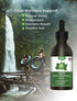 Chlorophyll Liquid Drops - 100% Natural Energy Booster and Immune Support - Internal Deodorant and Detox - Altitude Sickness Relief - Fast Absorption, Vegan & Non-GMO - 120 Servings(100mg)