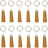 Wine Bottle String Lights,12 Pack 10 LEDs 36.5 Inch AAA Battery Powered Warm White Wine Bottle Cork Stopper Lights for Bottle DIY,Table Decorations,Christmas,Wedding,Party,Study,Bar Decoration.