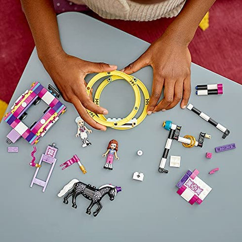 LEGO Friends Magical Acrobatics 41686 Building Kit; Carnival Pretend Play Toy for Kids Who Love Gymnastics Gifts; New 2021 (223 Pieces)
