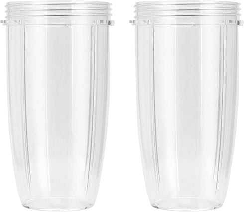 Replacement Cup for Nutribullet Replacement Parts 32oz for Nutri Bullet 600W and 900W, Pack of 2