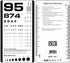 Snellen and Rosenbaum Pocket Eye Chart - Pack of 2 Cards