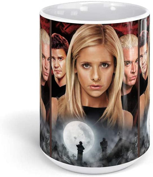 Coffee and Tea Shop Buffy The Vampire Slayer 15Oz Ceramic Coffee Mugs 150217