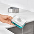 OXO Good Grips Stainless Steel Soap Dispensing Sponge Holder - Clear, One Size