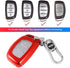 Key Fob Cover for Hyundai, Soft TPU Key Fob Case Full Protector Fit Hyundai 2018 2019 2020 2021 Sonata Elantra Tucson Venue Ioniq I40 IX35 I45 3/4 Buttons Keyless Entry Remote Control - Blue