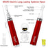 Eyebrow Trimmer, Electric Precision Eyebrow Razor for Women Portable Facial Hair Remover with Comb Eyebrow Epilator LED Light No Pulling Sensation Painless for Face Chin Lips Neck Bikini-line Armpit