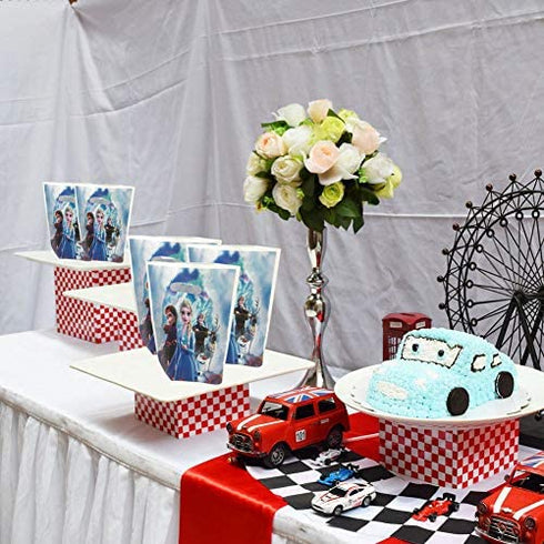 50 Packs Frozen Princess Cute Party Gift Bags, Frozen Princess Candies Bags Party Supplies for Kids Cute Frozen Themed Party, Birthday Party Favors Frozen Princess Goodie Bags for Girls or Boys