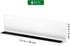 Baluue 6Pcs Plastic Shelf Dividers Magnetic Closet Shelf Organizer Divider Separator Clapboard for Storage Bedroom Bathroom Kitchen Office Supermarket 6CM