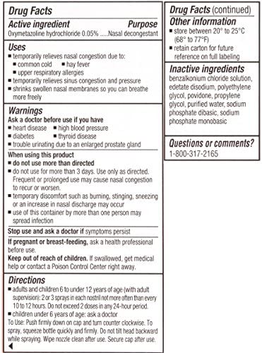 Afrin Original Spray, 0.5 Ounce