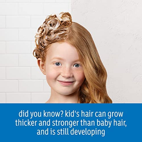 Johnson's Ultra-Hydrating Tear-Free Kids' Shampoo with Pro- Vitamin B5 & Proteins, Paraben-, Sulfate- & Dye-Free Formula, Hypoallergenic & Gentle for Toddler's Hair, 13.6 fl. oz