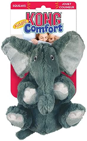 KONG Comfort Kiddos Elephant Dog Toy, X-Small