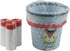 Joyeen 5 Gallon Drawstring Garbage Bags, Clear Trash Bags, 108 bags