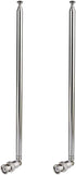 Bingfu Police Radio Scanner Antenna 20-1300MHz 7 Section Telescopic BNC Male Antenna 2-Pack Ham Radio Handheld CB Radio Antenna for Uniden Whistler Police Radio Scanner Two Way Radio Frequency Counter