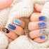Disney Frozen 2 - Townley Girl 48 Pcs Press-On Nails Artificial False Nails Set for girls, kids with Pre-Glue Full Cover Acrylic Nail Tip Kit, Ages 6+ for Parties, Sleepovers and Makeovers