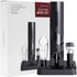 COKUNST Electric Wine Opener Set, Battery Operated Wine Bottle Corkscrew Opener with Foil Cutter, Wine Aerator Pourer, Vacuum Stoppers, Reusable Wine Bottle Openers with Accessories for Kitchen Party
