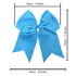 JOYOYO 20Pcs 8" Large Cheer Bows for Girls Ponytail Holder Grosgrain Ribbon Cheerleading Bows Elastic Hair Tie Bands for Baby Girls School College Teens Senior Cheerleader