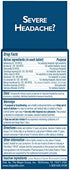 MagniLife Migraine Relief, Fact-Acting, Relieve Throbbing, Pulsating, Stabbing Headache, Ease Nausea, Light & Noise Sensitivity, and Blurred Vision - 90 Tablets