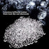 5000pcs Crystals Acrylic Diamonds Rhinestones for Wedding Table Scatter Centerpiece Decorations, Makeup Brush Holder Vase Beads(Clear, 3 MM)
