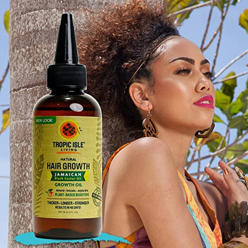 Jamaican Black Castor Oil Hair Growth Oil - 4oz