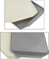 Ramddy Plastic Fast Food Trays for Eating, 4 Packs(Grey and Beige)