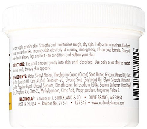 Nadinola Cocoa Butter Cream, 4 Ounce