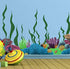 Coral Reef Wall Decals Underwater Ocean Kids Wall Decor Stickers, Under The Sea Girls Boys Toddler Teen Bedroom, Baby Nursery, Bathrooms, Living Room, Playroom (Coral Reef)