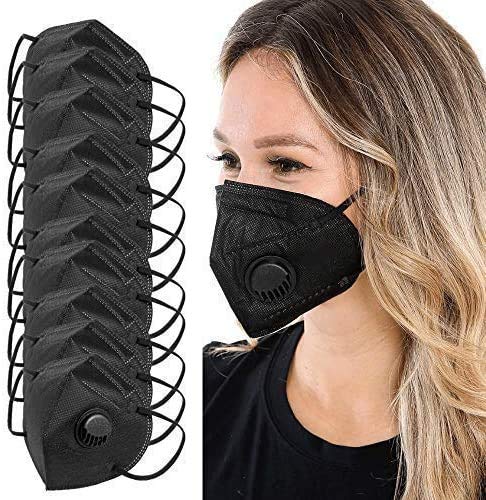 Black Face Mask 10pcs Value Package