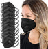 Black Face Mask 10pcs Value Package