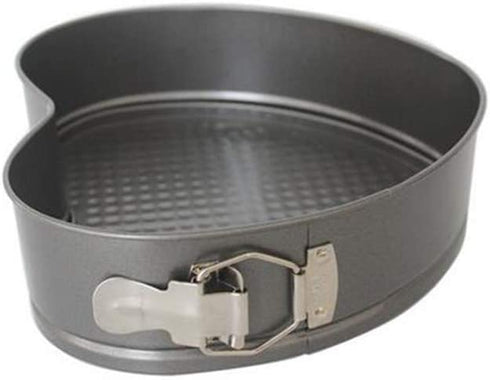 Springform Cake Pan 9 inch Heart Shaped Cheesecake Baking Mold Nonstick Baking Pan with Removable Loose Base Leakproof Bakeware by Kemxing