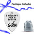 Son Gifts from Mom Dad I Couldn't Pick A Better Son Guitar Pick Musician Gift Ideas for Son Birthday Gifts from Mom Dad Graduation Gift for Son Christmas Gift for Musician Guitar Player Son