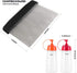 homenote Griddle Accessories Kit, Exclusive Griddle Tools Spatulas Set for Blackstone - 8 Pcs Commercial Grade Flat Top Grill Accessories - Great for Outdoor BBQ, Teppanyaki and Camping