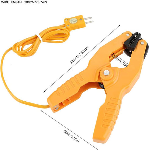 Temperature Clamp Hvac-HVAC Thermocouple HT-05 K Type Thermocouple Clamp Sensor Probe Fieldpiece Thermocouple Pipe Clamp 1~3/8" -40~200„ƒ