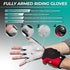 GEARONIC Cycling Gloves Anti-Slip Mountain Bike Gloves for Men Breathable Foam Padded Biking Gloves Shock Absorbing MTB Bicycle Gloves Half/Full Finger Guantes