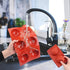 BAKER DEPOT 6 Holes Hot Chocolate Bomb Mold Dome Silicone Mould For Chocolate Cake Jelly Pudding Handmade Soap Round Shape Circle Cake Moulds Dia: 2 1/2 inches, Set of 2