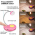 LUXSWAY Rechargeable Book Light for Reading, 3 Brightness Levels, Portable Reading Lamp for Books Clip-on, Eye Care Book Light for Kid with Flexible Neck, Bookmark Light for Adult Bookworm -Pink