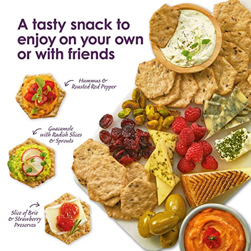 Crunchmaster Multi-Seed Crackers, Ultimate Everything, 4 Ounce