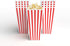 Popcorn Set (Pack of 10) - 3? x 3? x 8? x 2.3? Reusable & Unbreakable Popcorn Buckets With Anti-Smudge Paint - Leakproof & Dishwasher Safe Movie Night Supplies - BPA-Free Popcorn Container Set