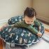 Boppy Nursing Pillow Cover—Premium | Blue Forest Friends | Soft, Quick-Dry Microfiber Fabric| Fits Bare Naked, Original and Luxe Breastfeeding Pillow | Awake Time Only