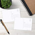 321Done Small Blank Postcards, White (Set of 50) Made in USA - 3.5x5 inches - USPS Post Office Mail Compliant Plain Empty Addressing Mailing, Create Your Own for Kids, Thick Heavy Duty Index Cards