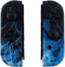 eXtremeRate Soft Touch Grip Blue Flame Joycon Handheld Controller Housing w/Full Set Buttons, DIY Replacement Shell Case for Nintendo Switch & Switch OLED Model Joy-Con – Console JoyCon NOT Included