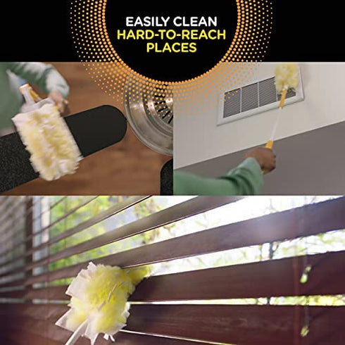 Swiffer Duster Multi-Surface Pet Heavy Duty Refills with Febreze Odor Defense, 3Count