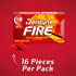 Dentyne Fire Spicy Cinnamon Sugar Free Gum, 3 Packs of 16 Pieces (48 Total Pieces)