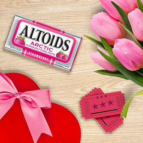 ALTOIDS Arctic Strawberry Mints, 1.2 Ounce (Pack of 8)