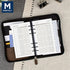 AT-A-GLANCE 2023 Weekly & Monthly Planner Refill, Hourly, 10831 DAY-TIMER, 3-3/4" x 6-3/4", Size 3, Portable Size, Loose Leaf (471-285Y)