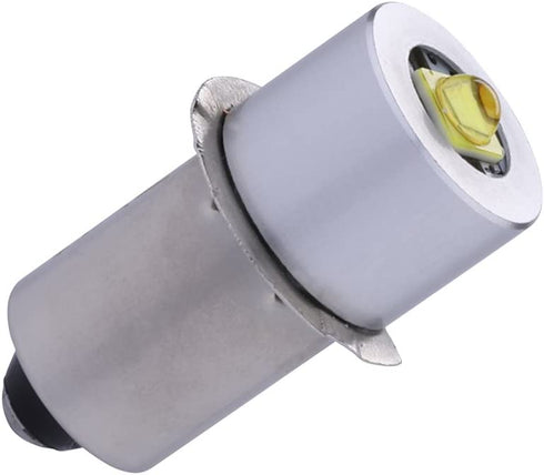 TRLIFE LED Flashlight Bulb DC4-24V, Maglite LED Conversion Kit for 3-16 C&D Cells Maglite Flashlights Torch, P13.5S PR2 3W Maglite Replacement Bulbs 12V 18V Flashlight Maglite Bulb(1 Pack)