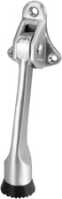 uxcell 304 Stainless Steel Brushed Easy-Step Kickdown Door Stop Holder Buffer w Screws