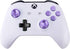 Metal Thumbsticks Joysticks for Xbox One Controller, Aluminum Alloy ABXY Bullet Buttons Analog Grip Replacement Parts for Xbox One S/X/Series X Controllers with Installation Tools(Purple)