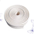 Vosarea Home Decoration Modelling Crown Mouldings Trim Flexible Molding Ceiling Border Line Interior Decoration Wall Edge Protector, Off White, Length 5M/196.85Inch, Width 3cm/1.18Inch