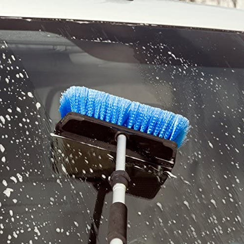 Unger Professional HydroPower Soft Brush Head with Squeegee, 10"